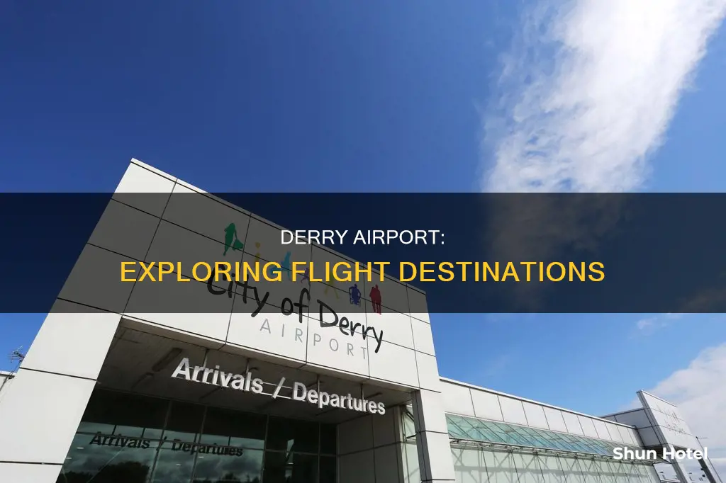 where can you fly to from derry airport