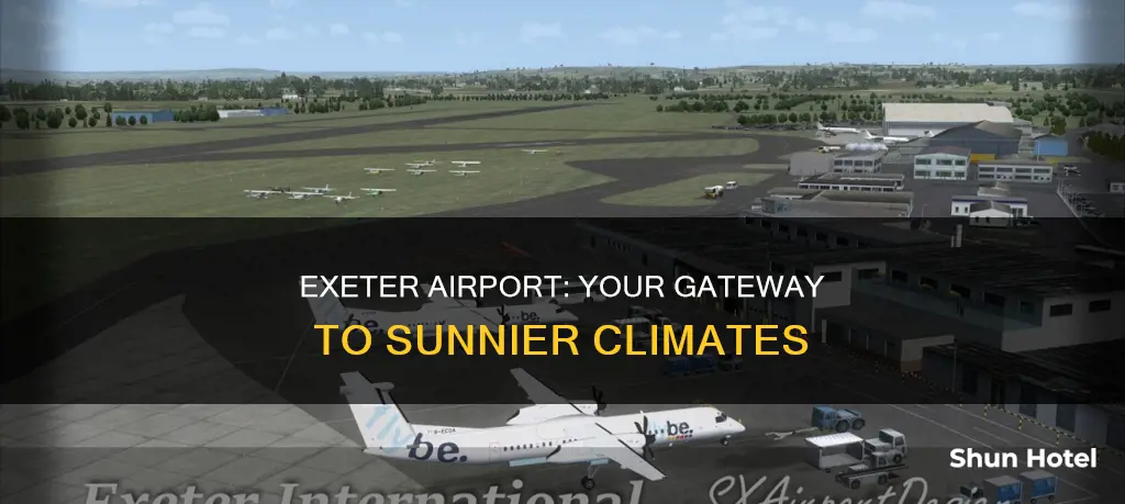 where can you fly to from exeter airport