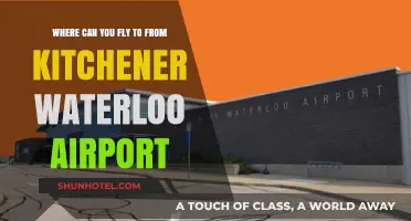 Explore Travel Options from Kitchener Waterloo Airport