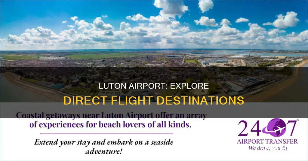 where can you fly to from luton airport