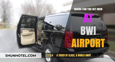 Uber Pickup Spots at BWI Airport