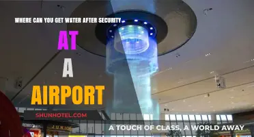 Staying Hydrated: Airport Security Water Sources
