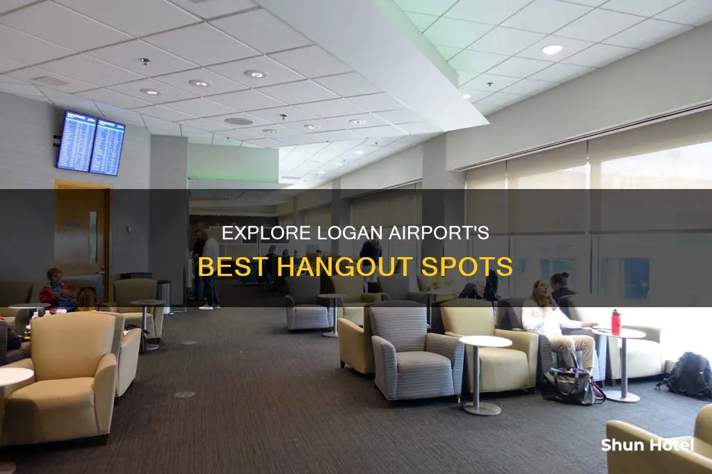 where can you hang out at logan airport