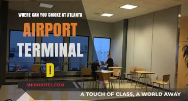 Smoking Lounges in Atlanta Airport Terminal D