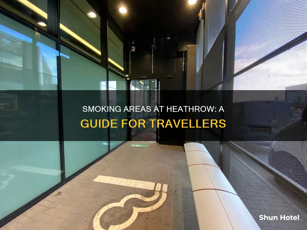 where can you smoke at heathrow airport