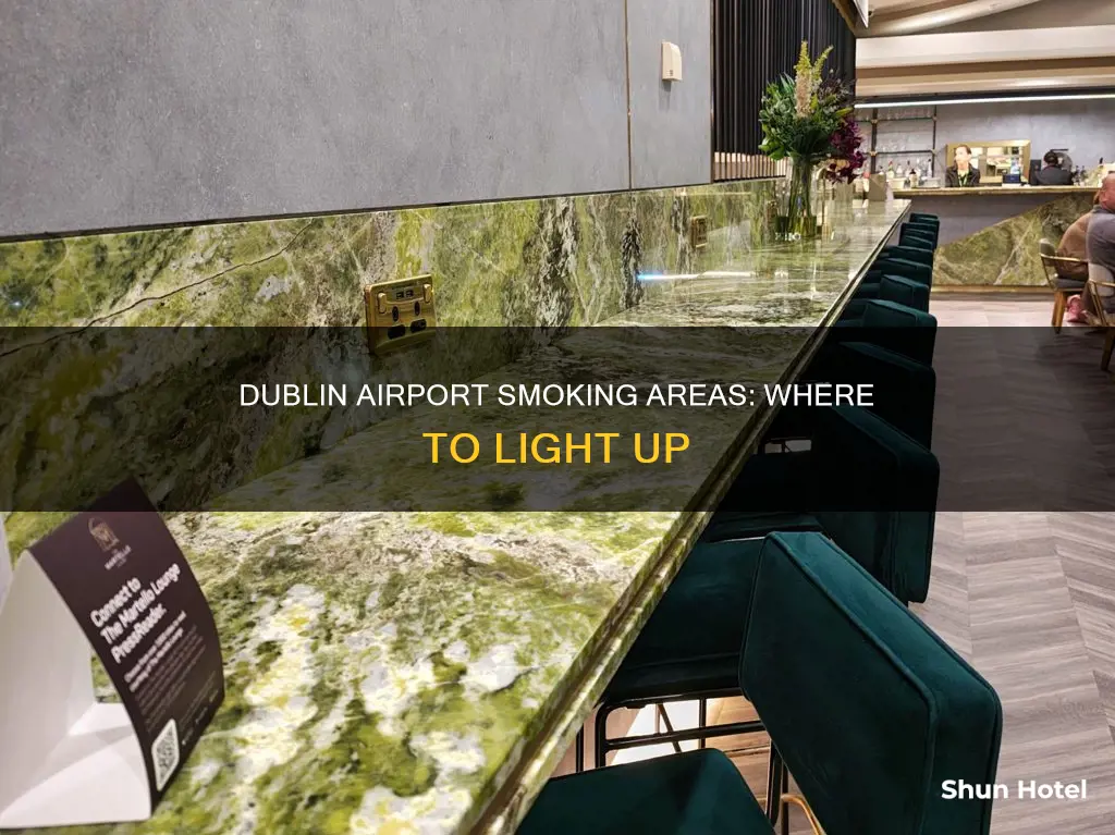 where can you smoke in dublin airport