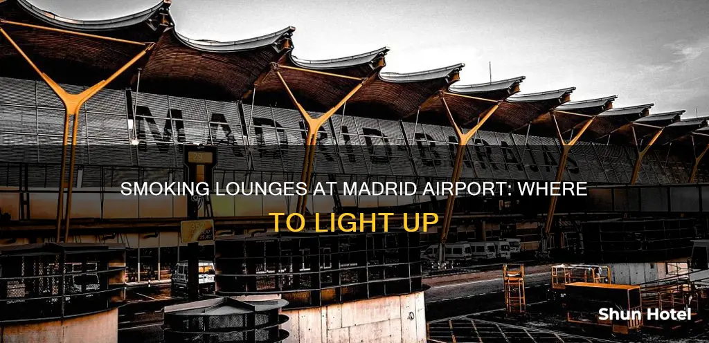 where can you smoke in madrid airport