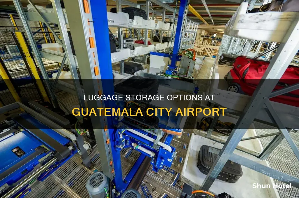 where can you storage luggage in guatemala city airport