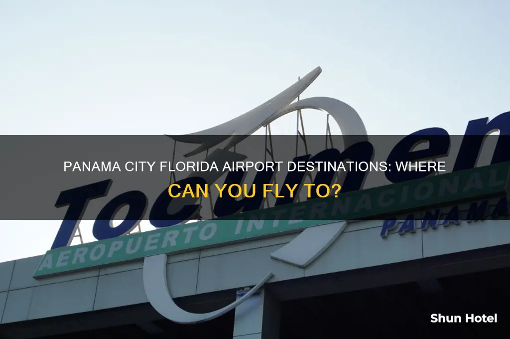 where dies panama city florida airport fly into