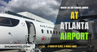 Air Canada's Atlanta Airport Arrival Terminals and Gates