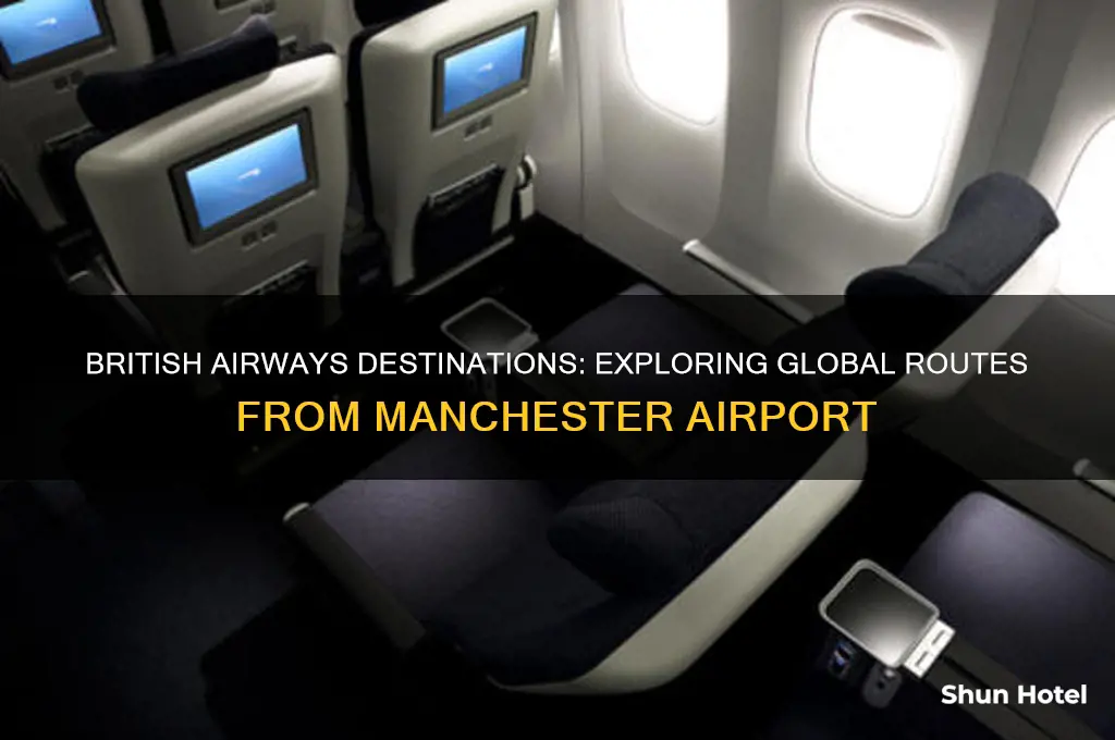 where do british airways fly to from manchester airport