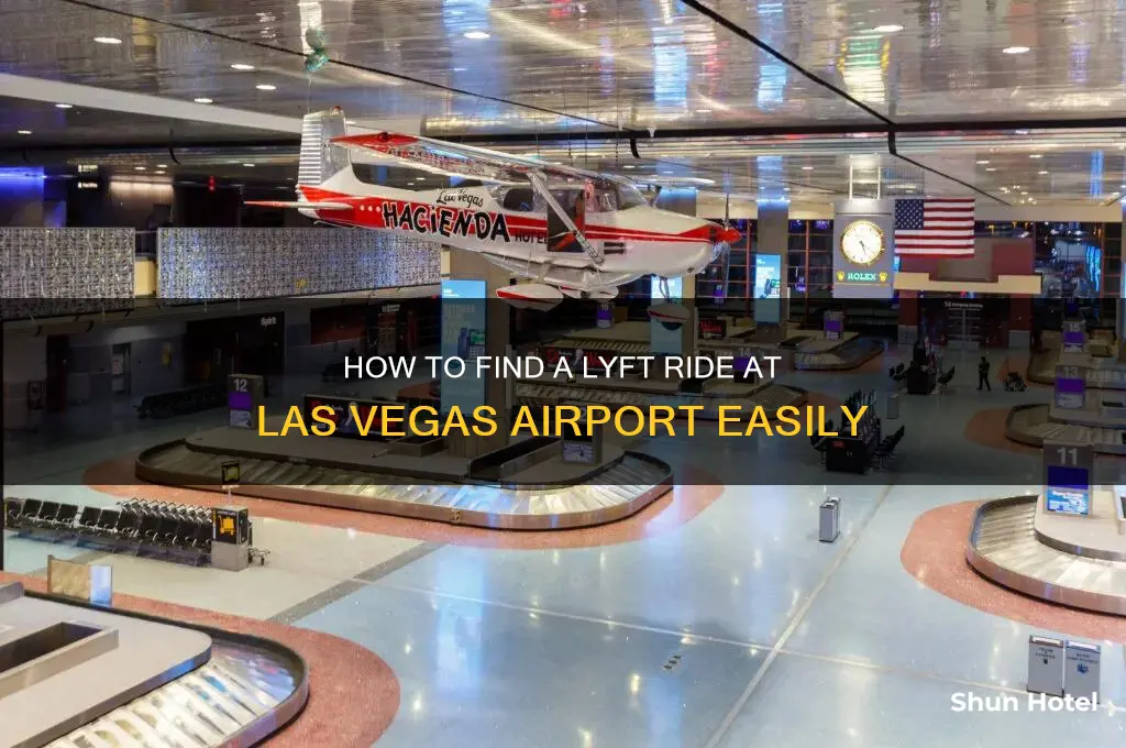 where do i get a lyft at las vegas airport