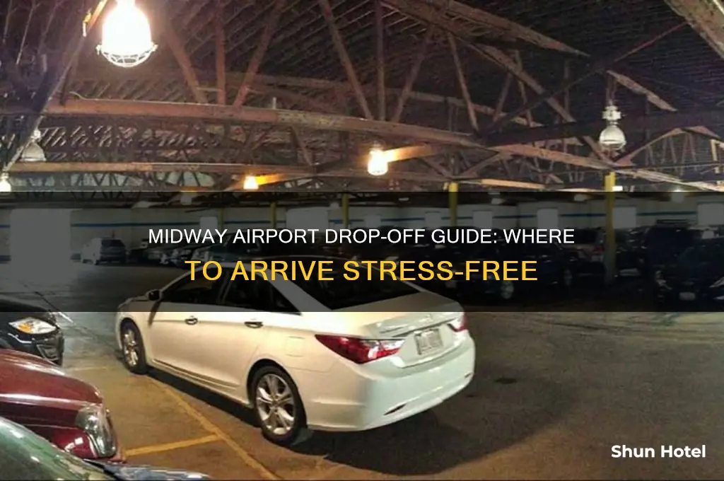 where do i get dropped off at midway airport
