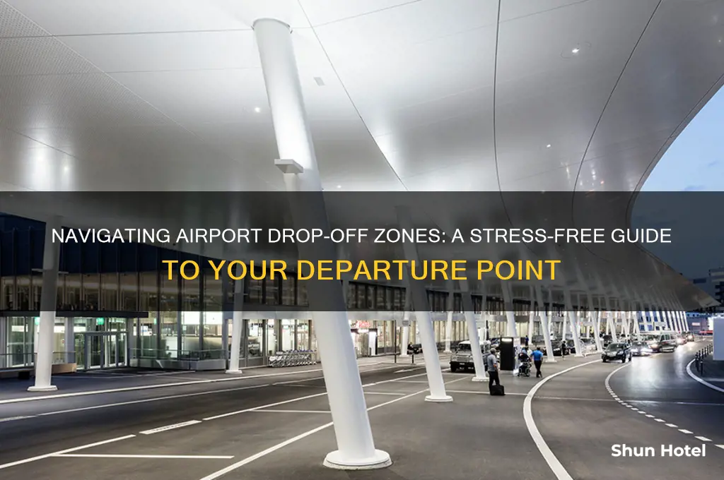 where do i get dropped off at the airport