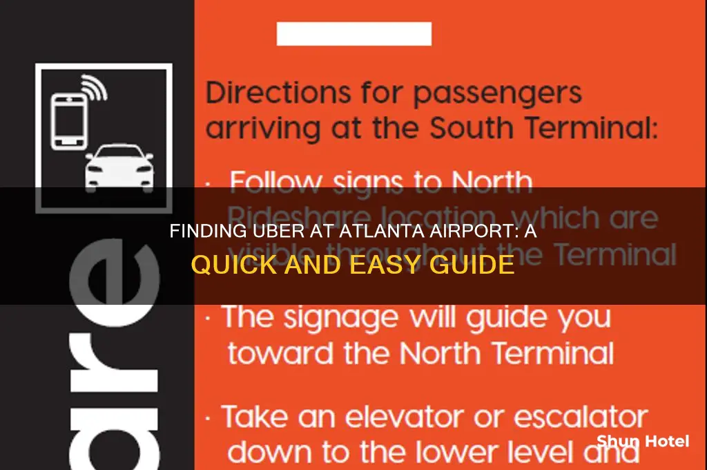 where do i get uber at atlanta airport
