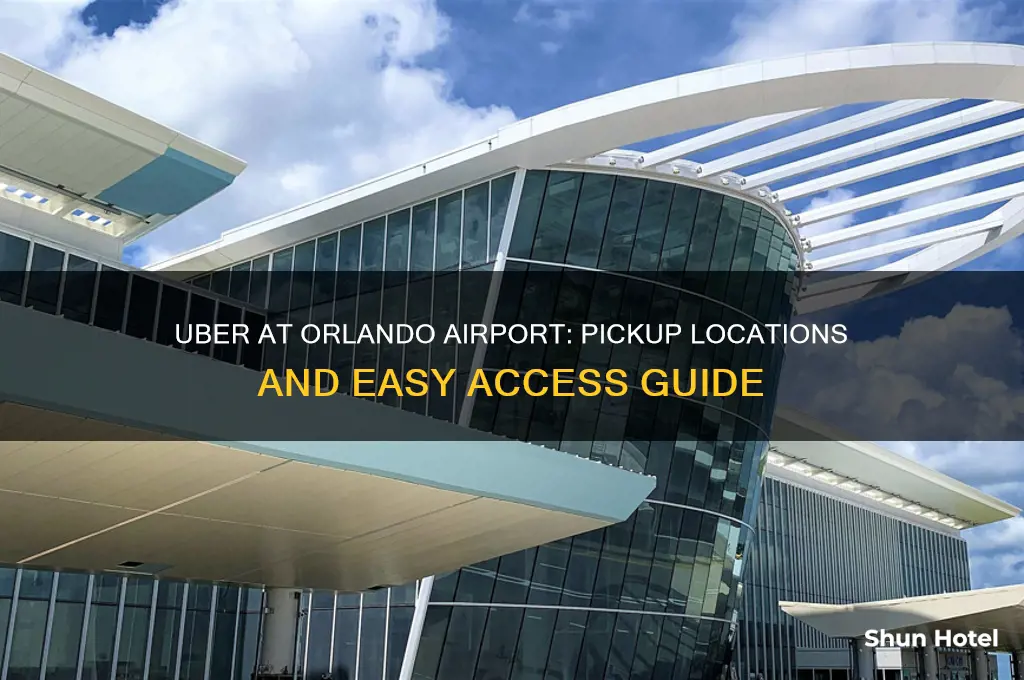 where do i get uber at orlando airport