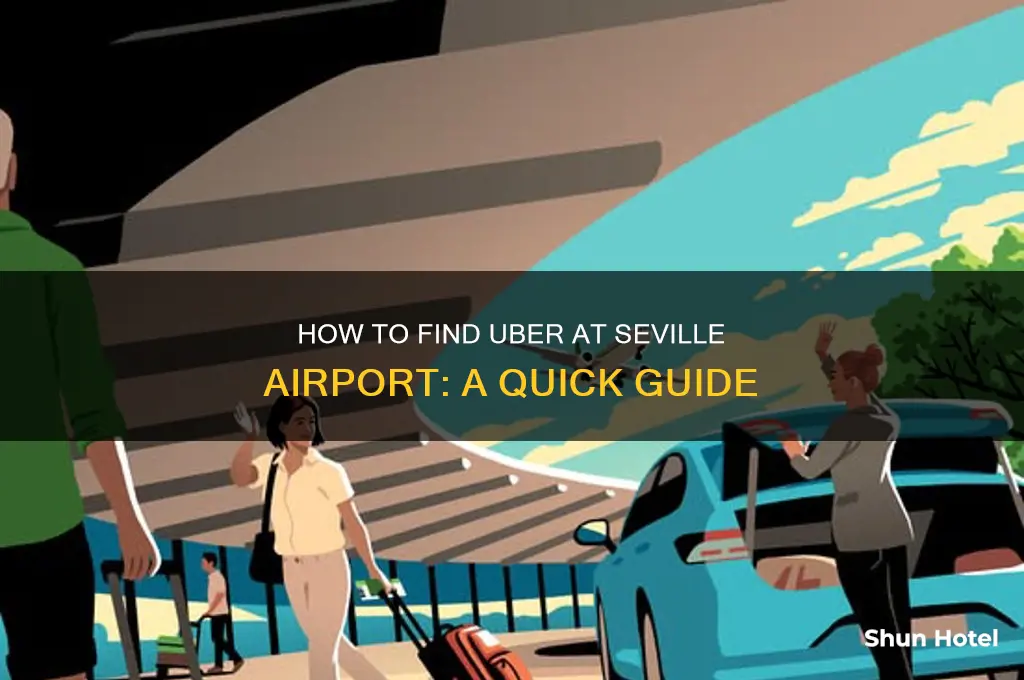 where do i get uber at seville airport