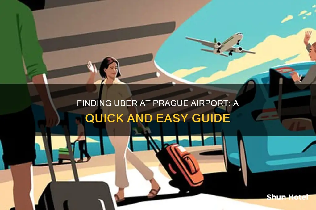 where do i get uber at the prague airport