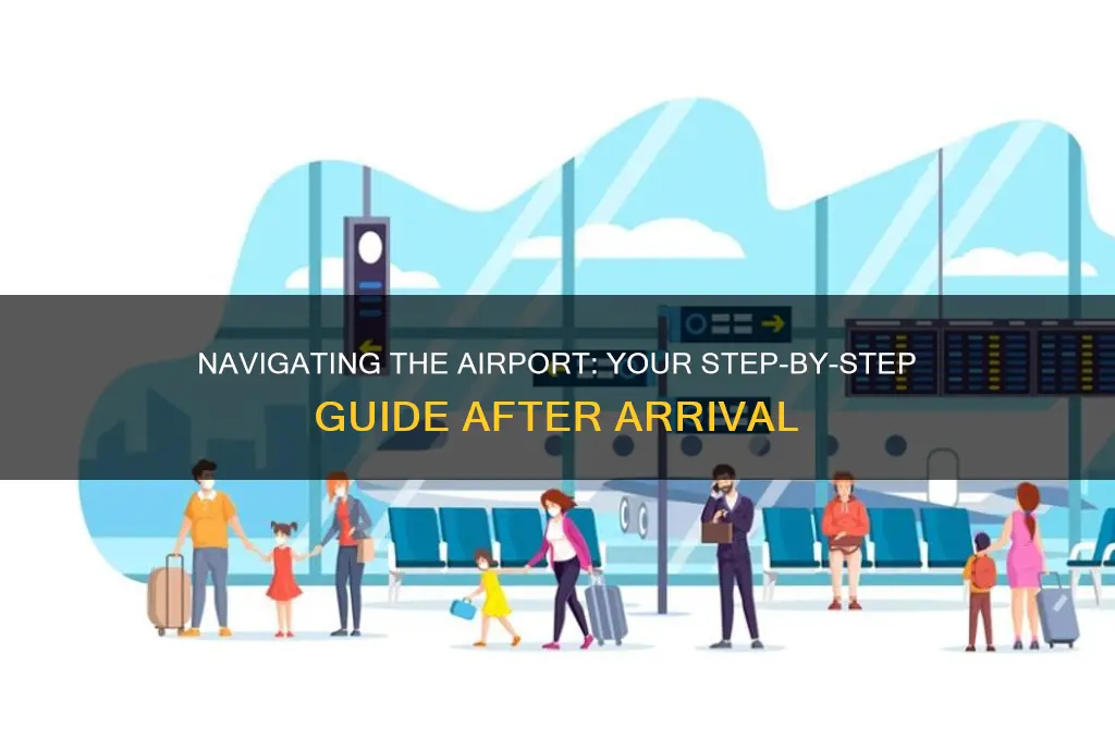where do i go after i get to the airport