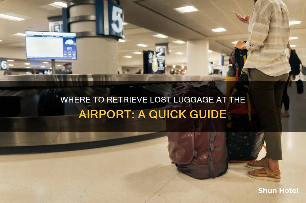 where do i go to get luggagw airport