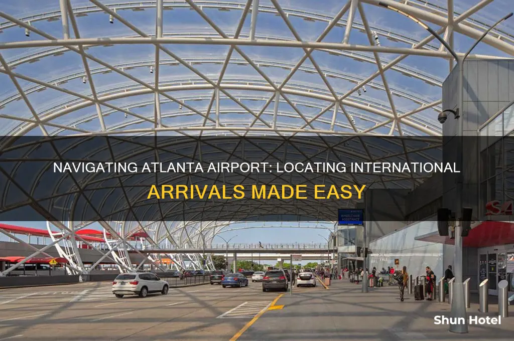 where do i meet international arrivals at atlanta airport