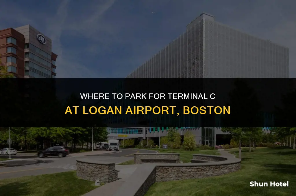 where do i park for terminal c logan airport boston