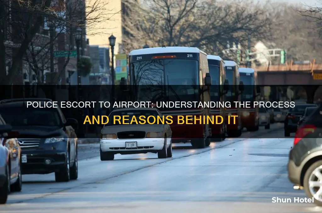where do police get you to airport cancin