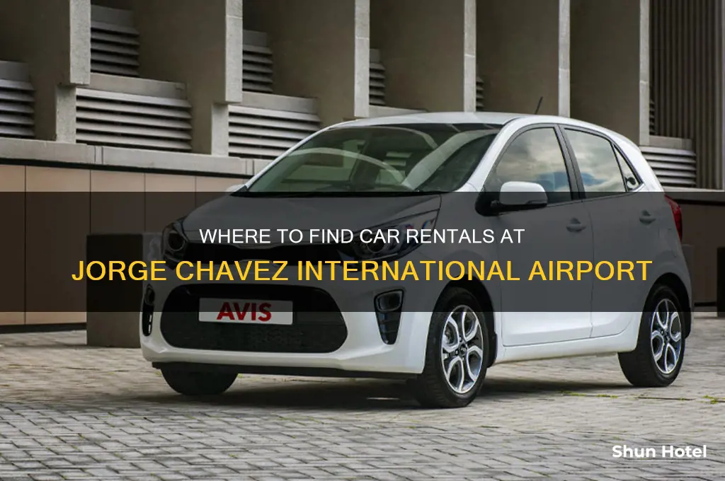 where do the cars jorge chavez international airport