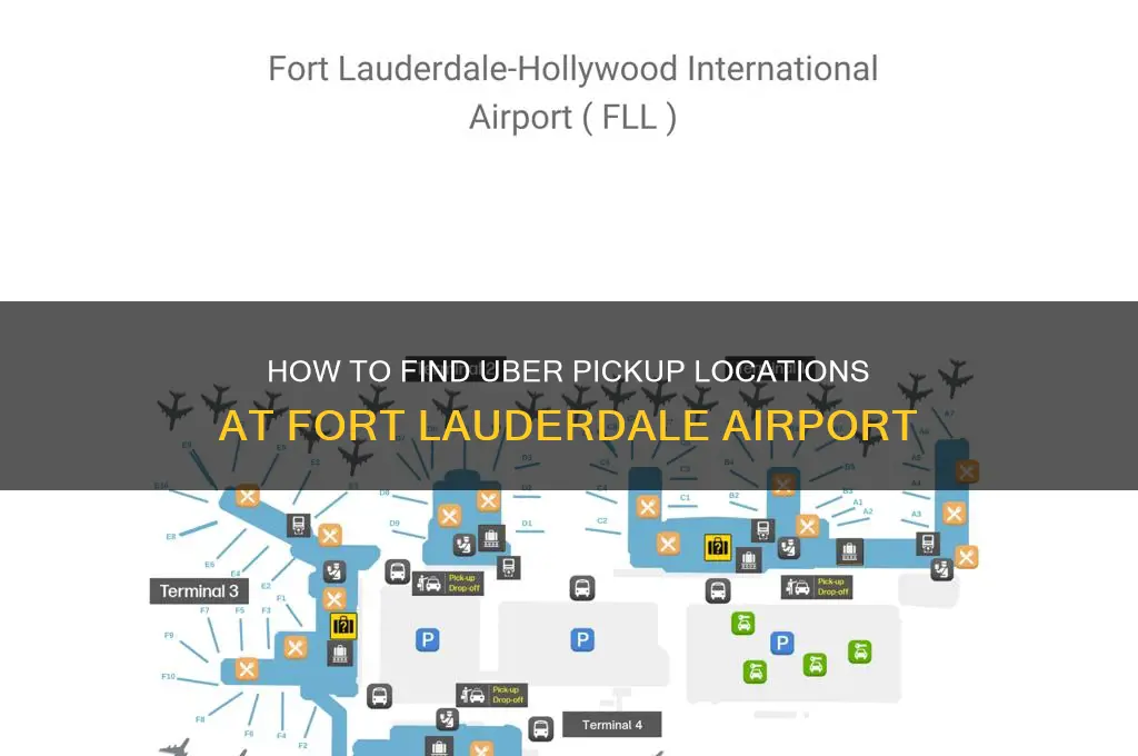 where do you get an uber at fort lauderdale airport