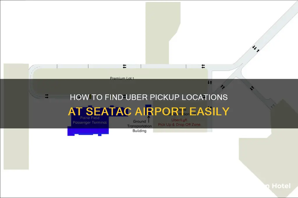 where do you get an uber at seatac airport