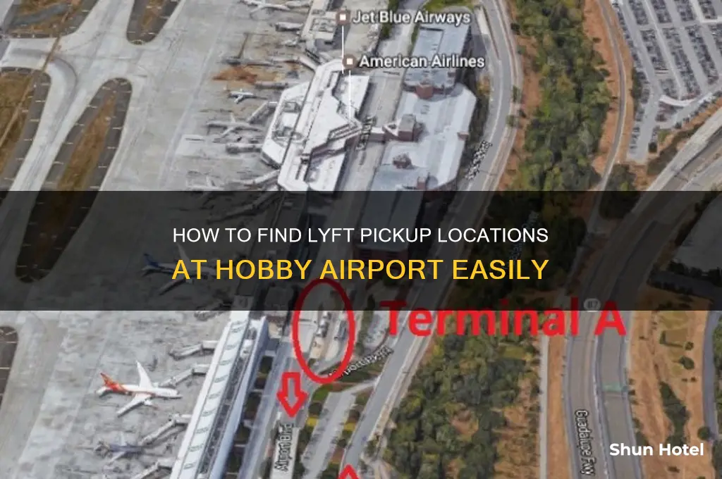 where do you get lyft at hobby airport