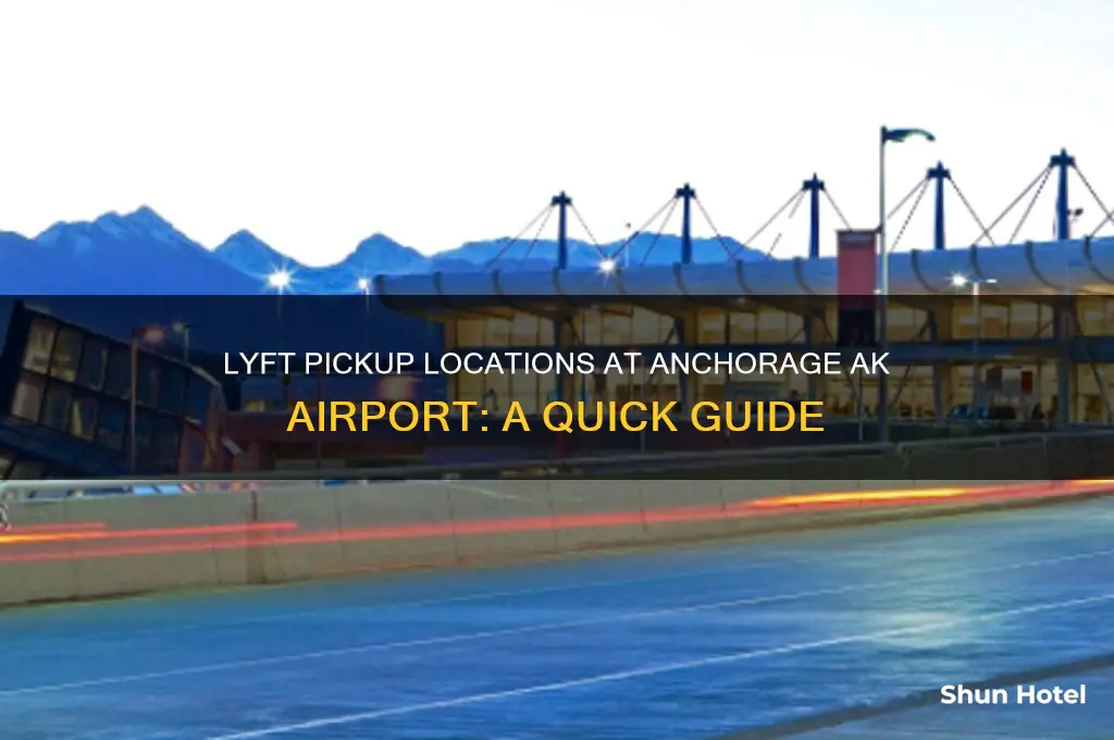 where do you get lyft at the anchorage ak airport