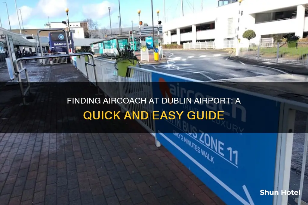 where do you get the aircoach at dublin airport