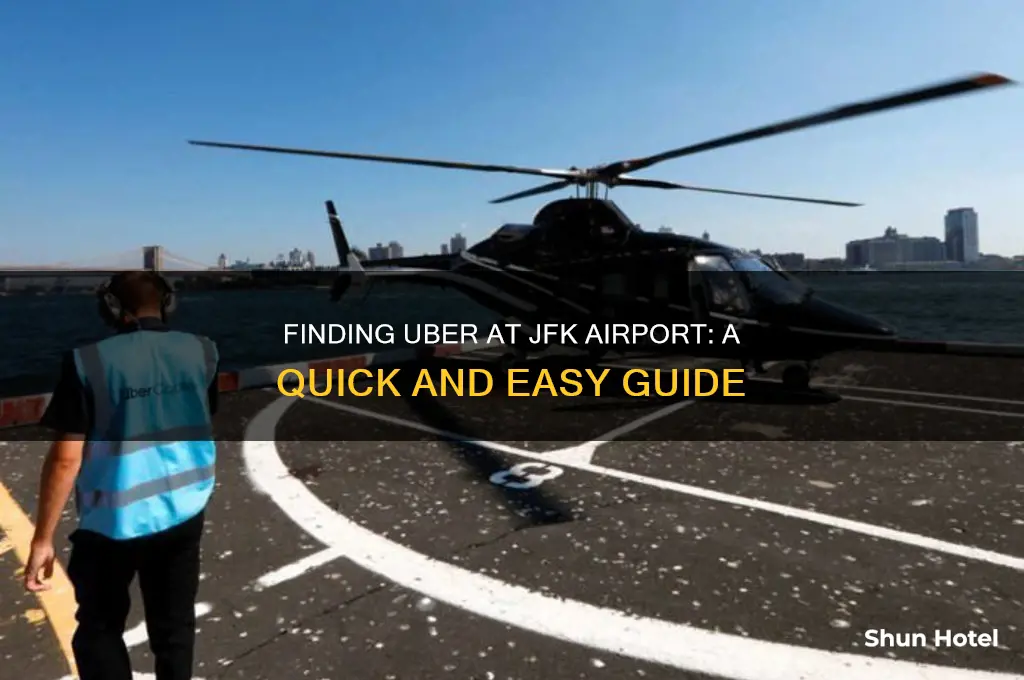 where do you get uber at jfk airport