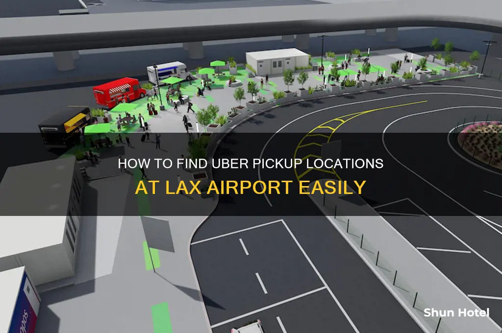 where do you get uber at lax airport