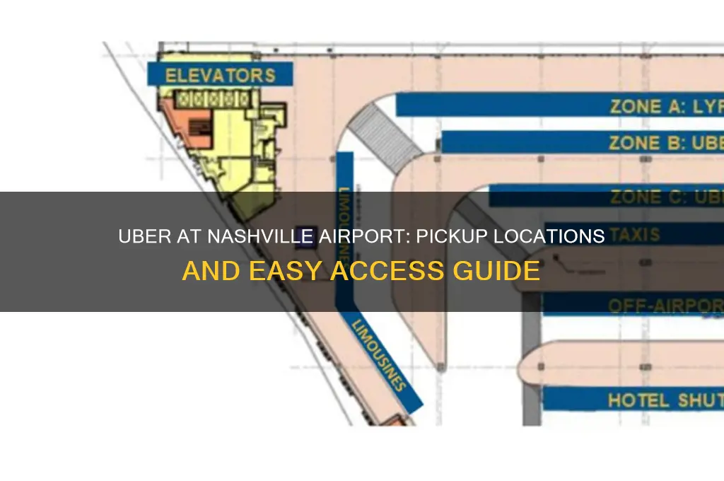 where do you get uber at nashville airport
