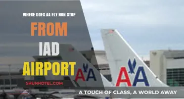 American Airlines Nonstop Destinations from Washington Dulles (IAD) Airport
