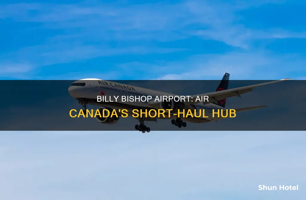 where does air canada fly from billy bishop airport