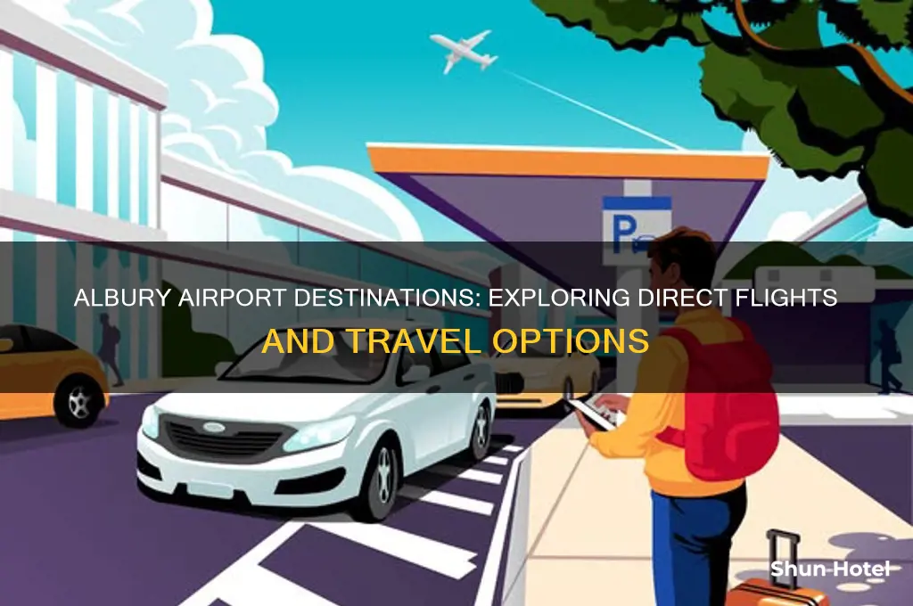 where does albury airport fly to