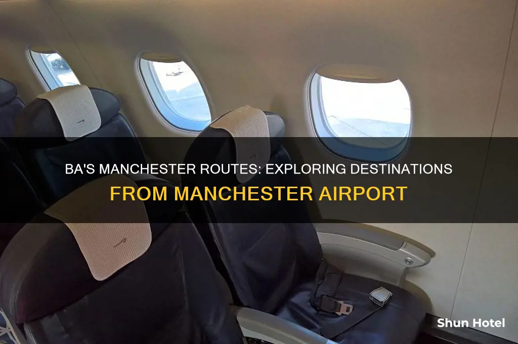 where does ba fly to from manchester airport