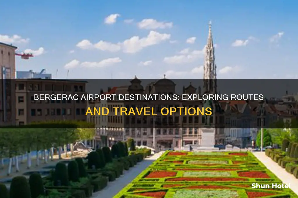 where does bergerac airport fly to