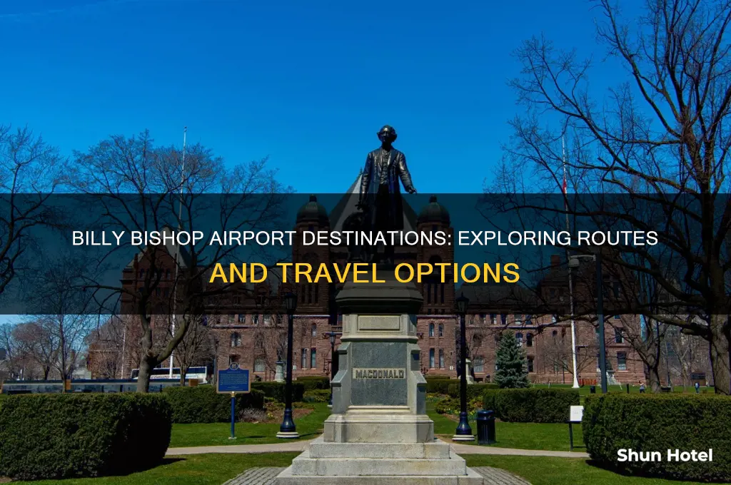 where does billy bishop airport fly to