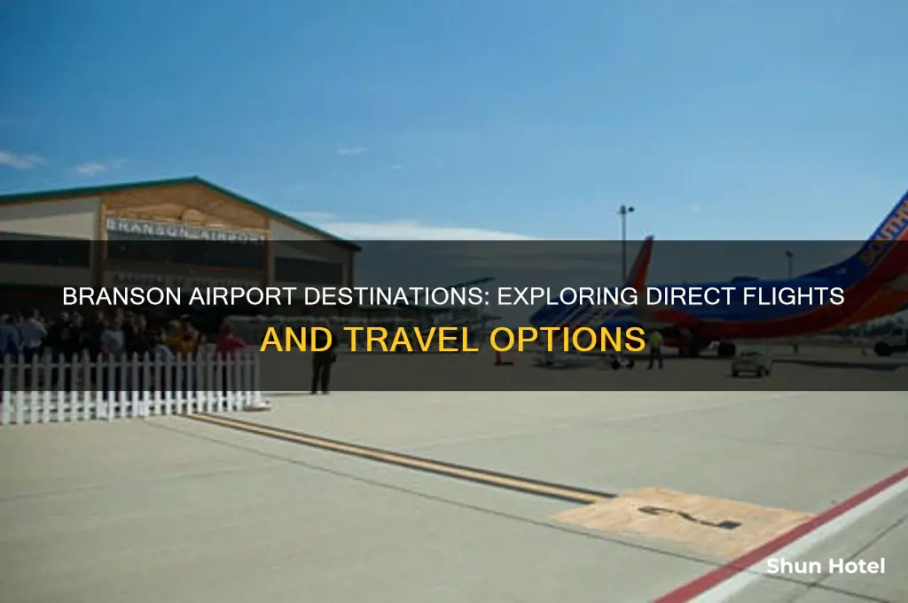 where does branson airport fly to