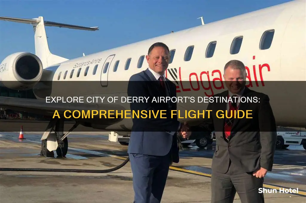 where does city of derry airport fly to