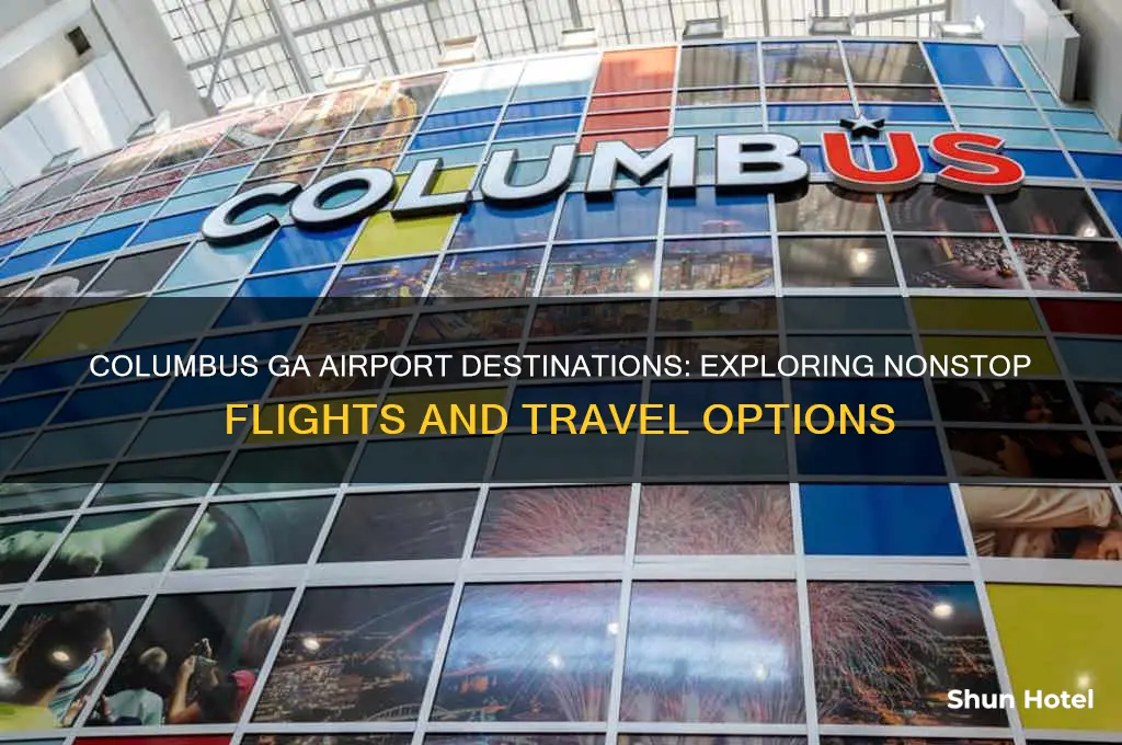 where does columbus ga airport fly to