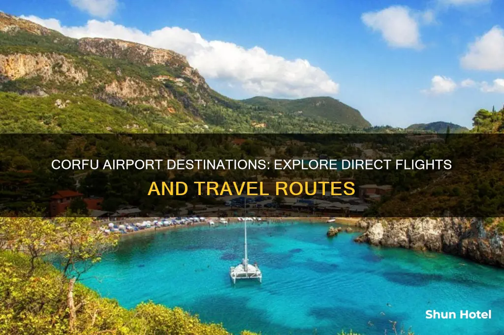 where does corfu airport fly to