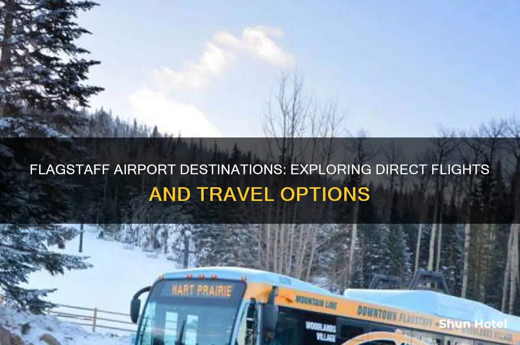 where does flagstaff airport fly to