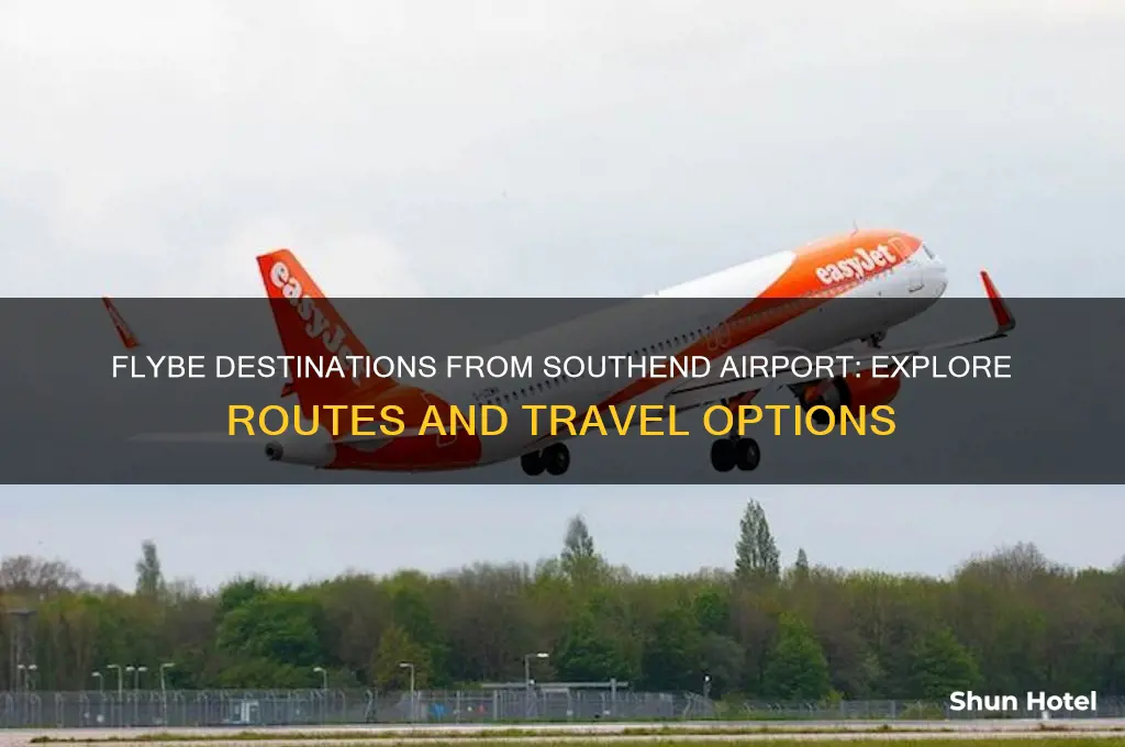 where does flybe fly to from southend airport
