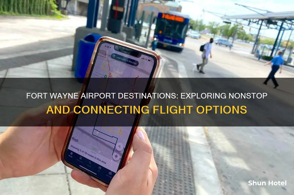 where does fort wayne airport fly to