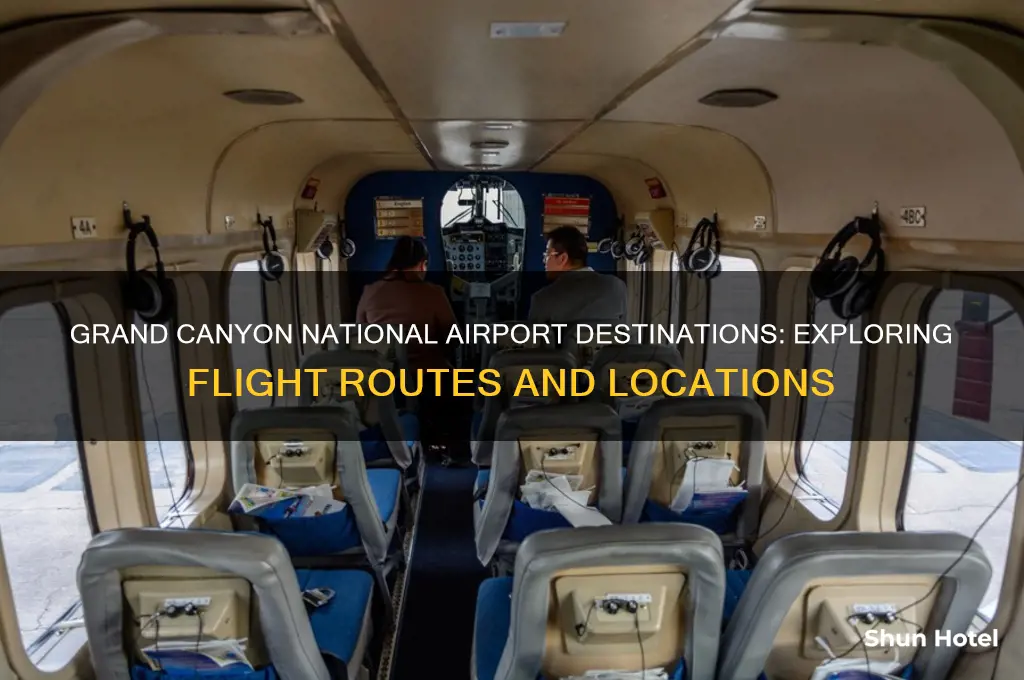 where does grand canyon national airport fly to